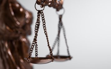 still life with scales justice